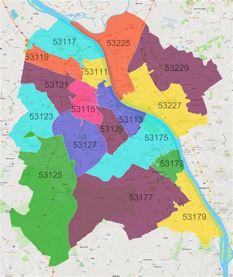 Postleitzahl Bonn Endenich: PLZ von Endenich in Bonn, .